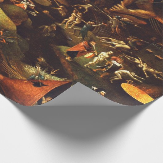 Papier Cadeau Hieronymus Bosch Christ dans Limbo (Coin)