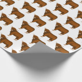 Papier Cadeau Highland cow (Coin)