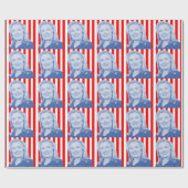 Papier Cadeau Hillary Clinton (Plat)