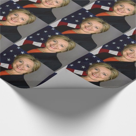 Papier Cadeau Hillary Clinton2 (Coin)