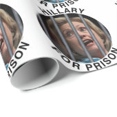 Papier Cadeau Hillary pour la prison (Coin rond)