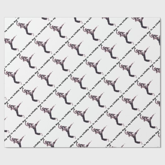 Papier Cadeau hip hop (Plat)