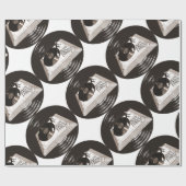 PAPIER CADEAU HIP HOP BATTRE DES LYRIQUES DE COMPÉTENCES SUR LE (Plat)