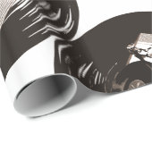 PAPIER CADEAU HIP HOP BATTRE DES LYRIQUES DE COMPÉTENCES SUR LE (Coin rond)