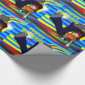 Papier Cadeau Hip hop Break Dancing Kid Happy BIrthday (Coin)