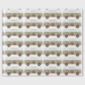 Papier Cadeau Hippie (Plat)