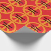 Papier Cadeau Hippie à la retraite (Coin)