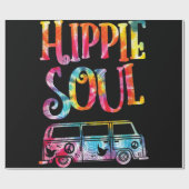 Papier Cadeau Hippie Tie Dye Van Hippie Soul (Plat)