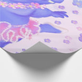 Papier Cadeau Hippo Prima Ballerina - Bonne danseuse (Coin)