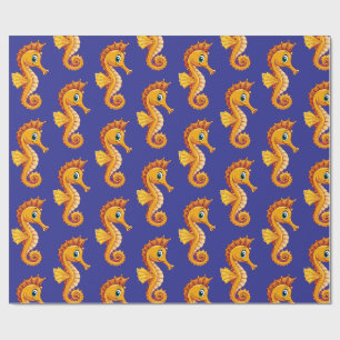Papier Cadeau Hippocampe à long nez