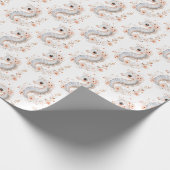 Papier Cadeau Hippocampe mignon (Coin)