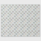 Papier Cadeau Hippodrome Moteur Cheval Rider Equestrian (Plat)