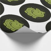 Papier Cadeau Hippopotame mignon (Coin)