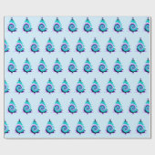 Papier Cadeau Hippy Holiday Warpping (Plat)