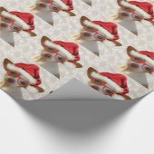 Papier Cadeau Hipster Chihuahua Papier à envelopper Noël (Coin)