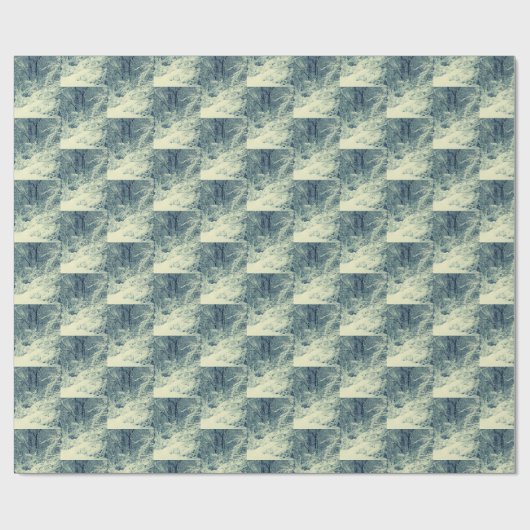 PAPIER CADEAU HIVER (Plat)