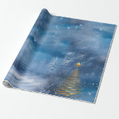 Papier Cadeau HIVER dans un monde de conte de fées (Déroulé)