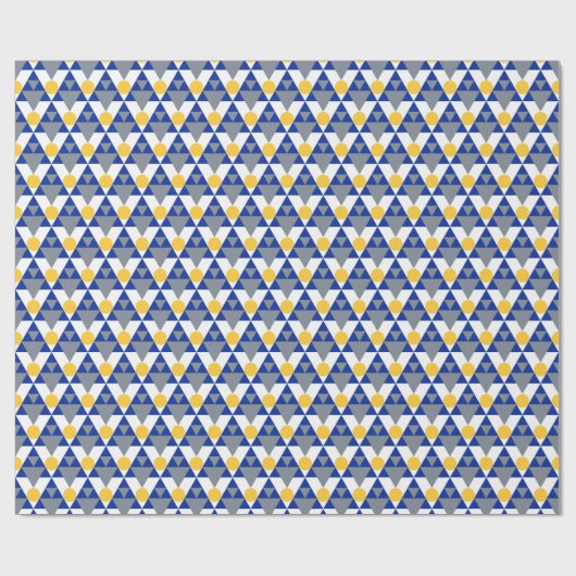 Papier Cadeau Hiver moderne (Plat)