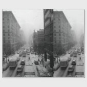 Papier Cadeau Hiver NYC (Plat)