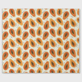 Papier Cadeau Hiya Papaya Motif (Plat)