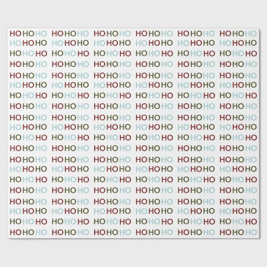 PAPIER CADEAU HO HO (Plat)