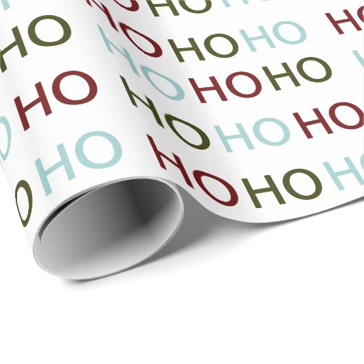 PAPIER CADEAU HO HO (Coin rond)