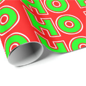 PAPIER CADEAU HO HO (Coin rond)