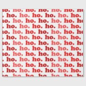 Papier Cadeau ho. ho. ho. (Plat)