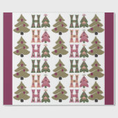 Papier Cadeau Ho ho ho (Plat)