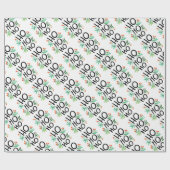 Papier Cadeau Ho Ho Ho (Plat)