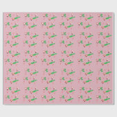 Papier Cadeau Ho Ho Ho ! ! ! (Plat)