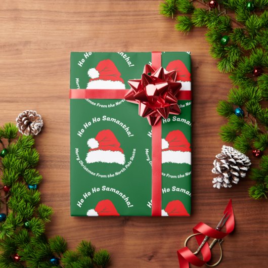 Papier Cadeau Ho ho ho Joyeux Noël (Cadeau de vacances)
