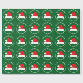 Papier Cadeau Ho ho ho Joyeux Noël (Plat)