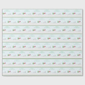 Papier Cadeau Ho Ho Ho papier (Plat)