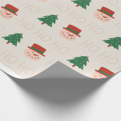 Papier Cadeau Ho Ho Ho Wrapper Papper (Coin)