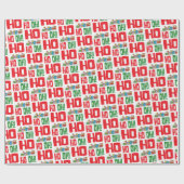 Papier Cadeau Ho oh Père Noël ! ! ! ! (Plat)