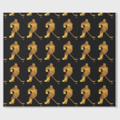 Papier Cadeau Hockey (Plat)