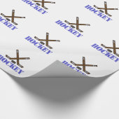 Papier Cadeau Hockey (Coin)