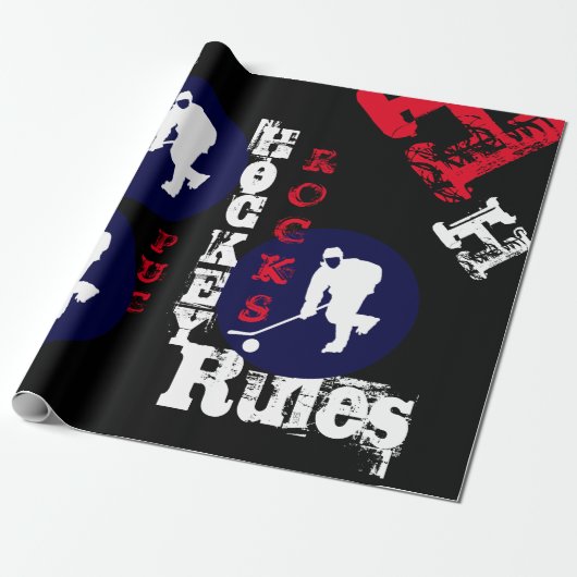 PAPIER CADEAU HOCKEY (Déroulé)