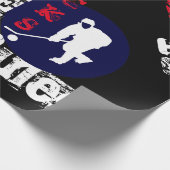 PAPIER CADEAU HOCKEY (Coin)