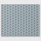Papier Cadeau Hockey Astronaute (Plat)