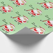 Papier Cadeau Hockey Christmas (Coin)
