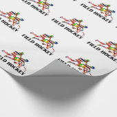 Papier Cadeau Hockey de champ (Coin)