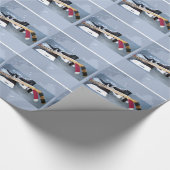 Papier Cadeau Hockey sur glace (Coin)