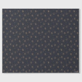 Papier Cadeau Hogwarts House Crest Motif de constellation (Plat)