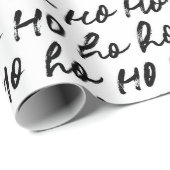 Papier Cadeau HoHoHo (Coin rond)