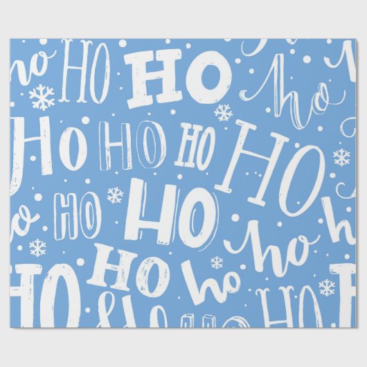 Papier Cadeau "HoHoHo" (Plat)