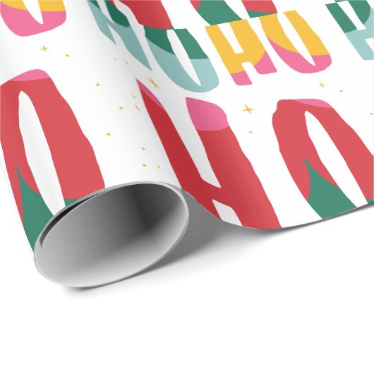PAPIER CADEAU HOHOHO (Coin rond)