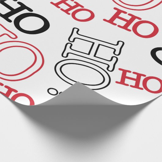 Papier Cadeau HoHoHo (Coin)