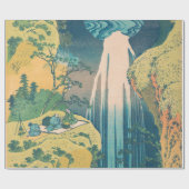 Papier Cadeau Hokusai Amida Cascade Japon (Plat)
